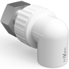Mexen PPR coude avec demi-écrou soudé pour tuyaux PPR 32 x 1 GW - W97353-3210F-00