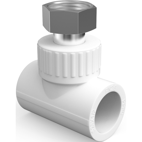 Mexen PPR té avec demi-thread soudé pour tuyaux PPR 20 x 1/2 GW x 20 - W97347-2012F20-00