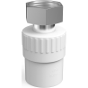 Mexen PPR manchon avec demi-filetage soudé pour tuyaux PPR 25 x 1 RF - W97354-2510F-00