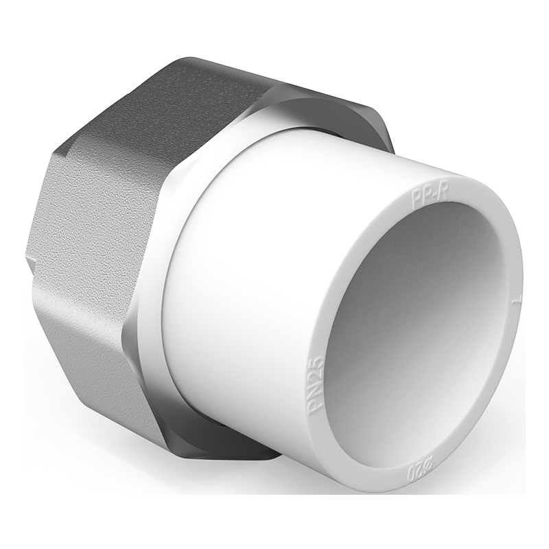 Mexen PPR Raccord fileté à souder pour tuyaux PPR 20 x 3/4 RF - W97355-2034F-00