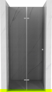 Mexen Lima porte de douche pliante 80 cm, graphite, chrome - 856-080-000-01-40