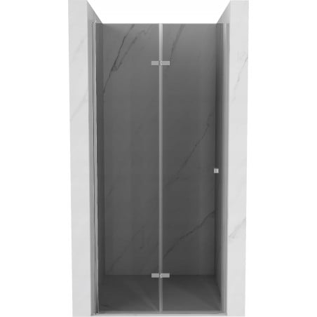 Mexen Lima porte de douche pliante 90 cm, graphite, chrome - 856-090-000-01-40