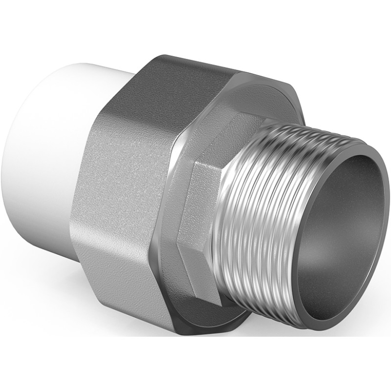 Mexen PPR raccord à visser soudé pour tuyaux PPR 32 x 1 GZ - W97356-3210M-00