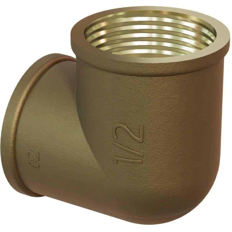 Mexen BRASS coude en laiton 1/2 GW x 1/2 GW - W97402-1212