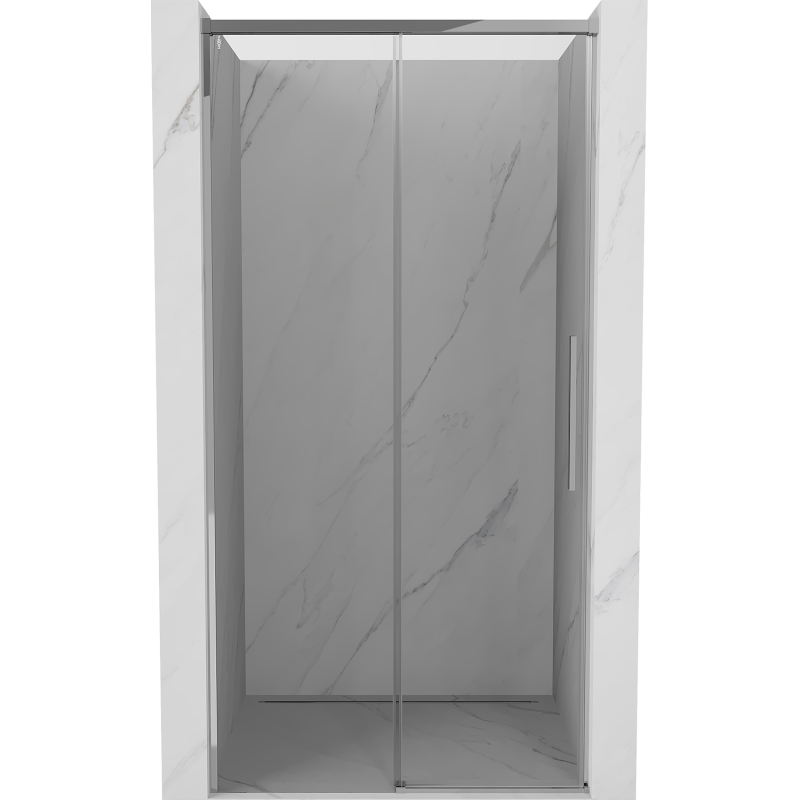 Mexen Rox porte de douche coulissante 125 cm, transparent, chrome - 8C2-125-000-01-00