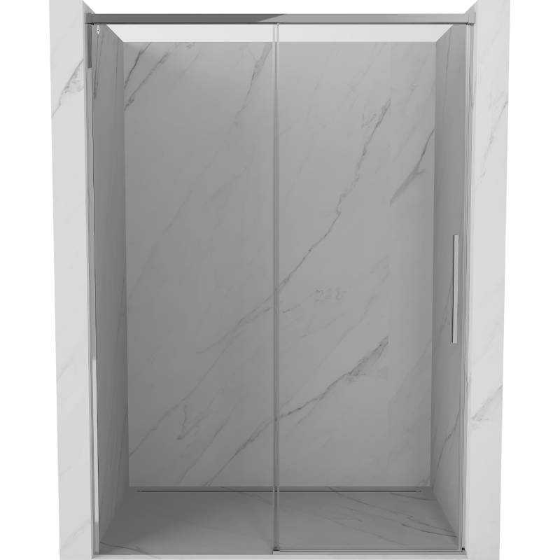 Mexen Rox porte de douche coulissante 140 cm, transparent, chrome - 8C2-140-000-01-00