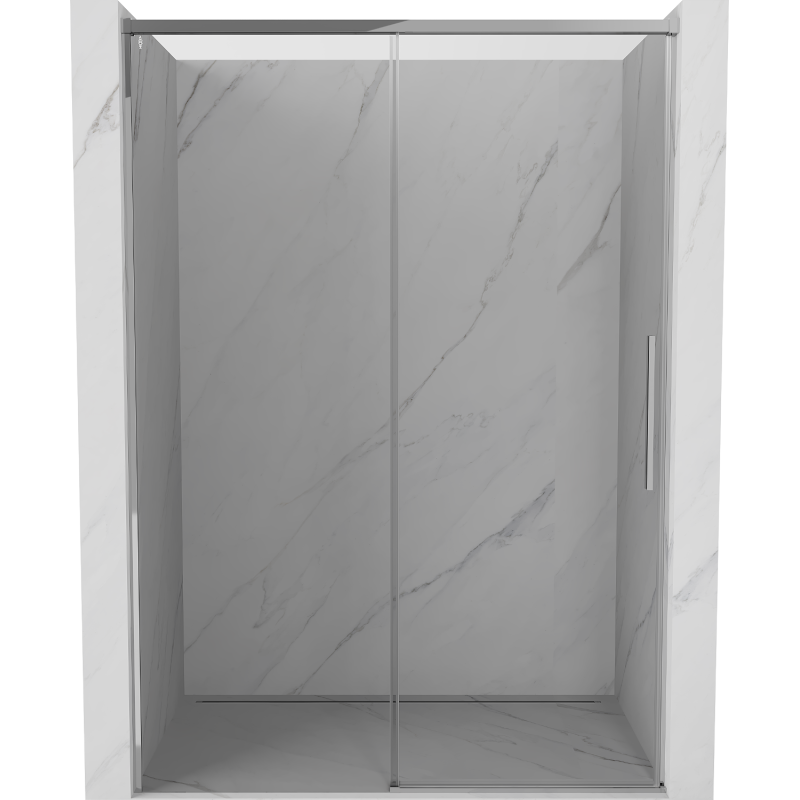 Mexen Rox porte de douche coulissante 155 cm, transparent, chrom - 8C2-155-000-01-00