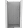 Mexen Rox porte de douche coulissante 135 cm, transparent, blanc - 8C2-135-000-20-00