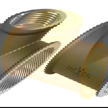 Mexen BRASS T en laiton 3/8 FF x 3/8 FF x 3/8 FF - W97403-383838