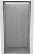 Mexen Rox portes de douche coulissantes 120 cm, transparent, gris canon brossé - 8C2-120-000-66-00