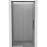Mexen Rox porte de douche coulissante 110 cm, transparentes, noires - 8C2-110-000-70-00