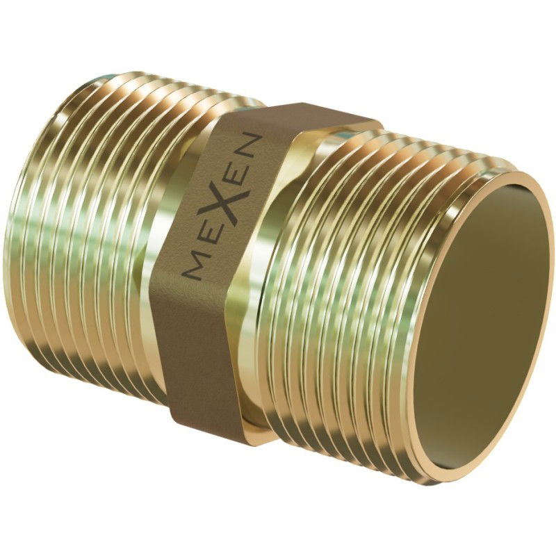 Mexen BRASS mamelon en laiton 1 Mâle x 1 Mâle - W97404-1010