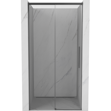 Mexen Rox porte de douche coulissante 130 cm, transparent, gun metal - 8C2-130-000-95-00
