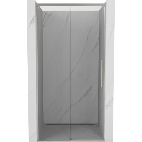 Mexen Rox porte de douche coulissante 105 cm, transparent, nickel brossé - 8C2-105-000-97-00