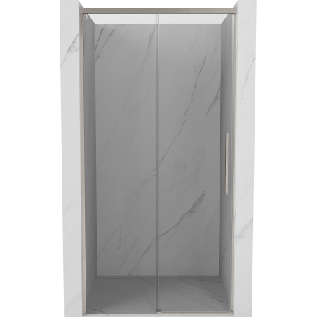Mexen Rox portes de douche coulissantes 110 cm, transparent, nickel brossé - 8C2-110-000-97-00