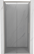 Mexen Rox porte de douche coulissante 125 cm, transparent, nickel brossé - 8C2-125-000-97-00