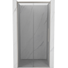 Mexen Rox porte de douche coulissante 135 cm, transparent, nickel brossé - 8C2-135-000-97-00