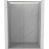 Mexen Rox porte de douche coulissante 140 cm, transparent, nickel brossé - 8C2-140-000-97-00