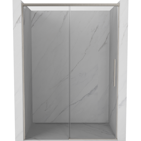Mexen Rox porte de douche coulissante 150 cm, transparent, nickel brossé - 8C2-150-000-97-00