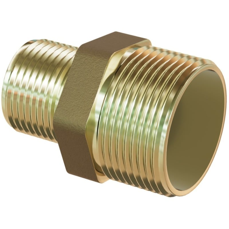 Mexen BRASS mamelon réducteur en laiton 1/2 M x 1/4 M - W97405-1214