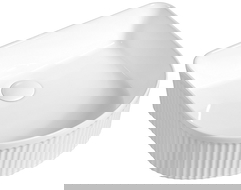 Mexen Grovo lavabo à poser rainuré 40 x 35 cm, blanc - 22304000