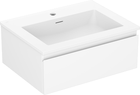Mexen Orio meuble de salle de bains 60 cm avec lavabo Otis, 1 tiroir, blanc mat - 91A10-06023-1-BF01-W18M01