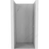 Mexen Pretoria portes de douche pivotantes 80 cm, transparentes, chromées - 852-080-000-01-00
