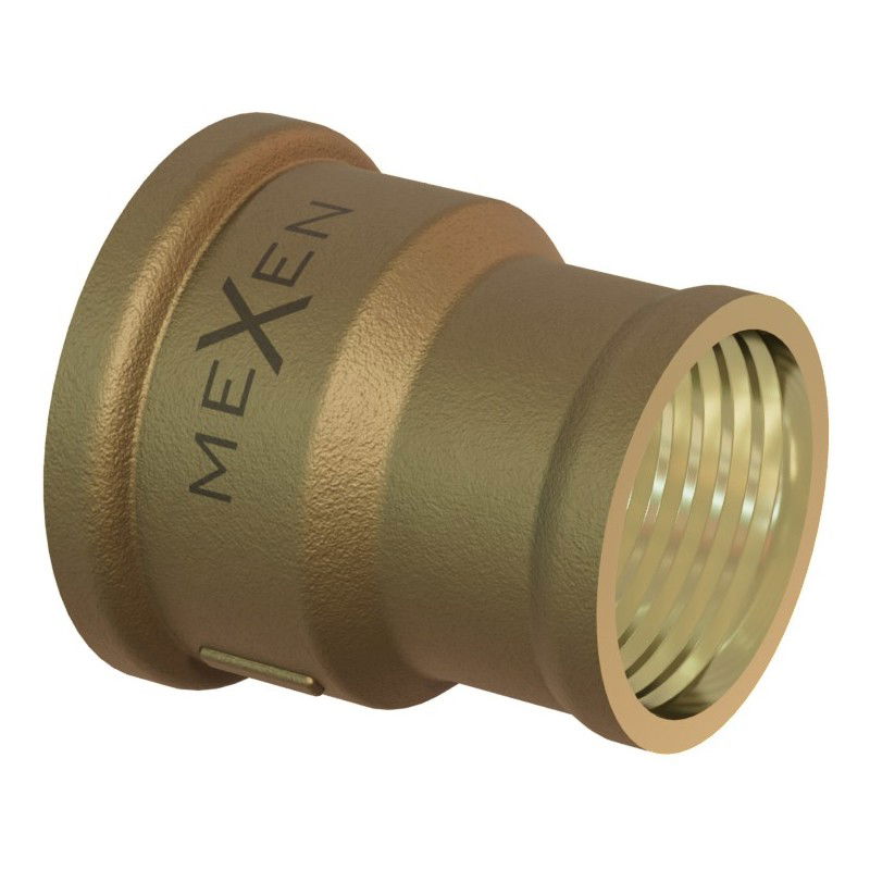 Mexen BRASS manchon de réduction en laiton 1" F x 1/2" F - W97406-1012