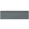 Mexen Orio meuble de salle de bain 80 cm avec lavabo Otis, 1 tiroir, graphite mat/blanc mat - 91A10-08023-1-BF66-W18M01