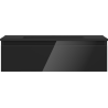 Mexen Orio meuble de salle de bain 80 cm avec lavabo Otis, 1 tiroir, noir brillant/noir mat - 91A10-08023-1-BF70-W18M71