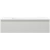 Mexen Orio armoire de salle de bain 90 cm avec lavabo Otis, 1 tiroir, gris mat/blanc mat - 91A10-09023-1-BF62-W18M01