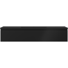 Mexen Orio meuble de salle de bain 120 cm avec lavabo Otis, 1 tiroir, noir mat - 91A10-12023-1-BF71-W18M71