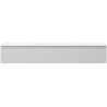 Mexen Orio meuble de salle de bain 140 cm avec lavabo Otis, 1 tiroir, gris mat/blanc mat - 91A10-14023-1-BF62-W18M01