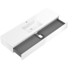 Mexen Orio meuble de salle de bain 160 cm avec lavabo Otis, 1 tiroir, blanc brillant - 91A10-16023-1-BF00-W18M00