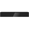 Mexen Orio meuble de salle de bain 160 cm avec lavabo Otis, 1 tiroir, noir brillant/noir mat - 91A10-16023-1-BF70-W18M71