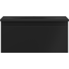Mexen Orio meuble de salle de bain 50 cm avec lavabo Vela, 1 tiroir, noir mat - 91A10-05023-1-BF71-W23M71