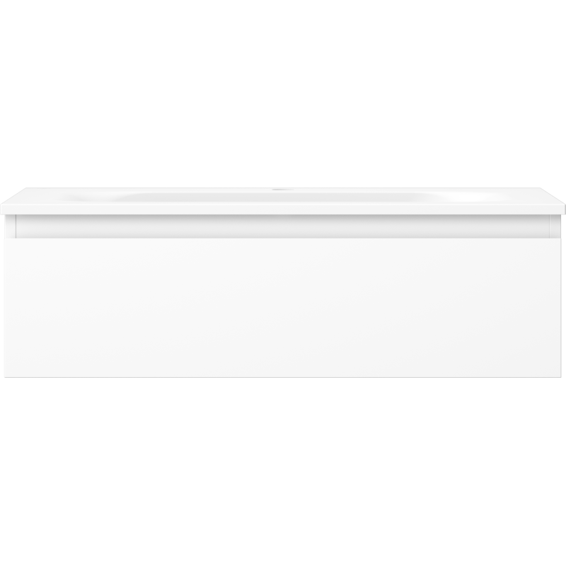 Mexen Orio armoire de salle de bain 80 cm avec lavabo Vela, 1 tiroir, blanc mat - 91A10-08023-1-BF01-W23M01