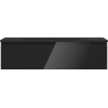 Mexen Orio meuble de salle de bain 90 cm avec lavabo Vela, 1 tiroir, noir brillant/noir mat - 91A10-09023-1-BF70-W23M71