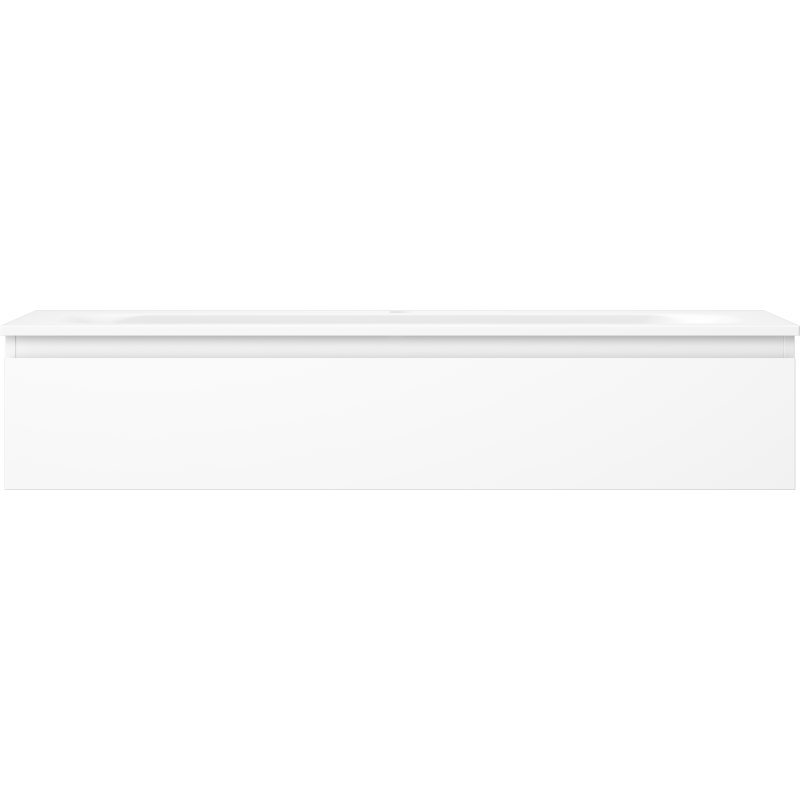 Mexen Orio meuble de salle de bain 120 cm avec lavabo Vela, 1 tiroir, blanc mat - 91A10-12023-1-BF01-W23M01