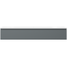 Mexen Orio meuble de salle de bains 140 cm avec lavabo Vela, 1 tiroir, graphite mat/blanc mat - 91A10-14023-1-BF66-W23M01