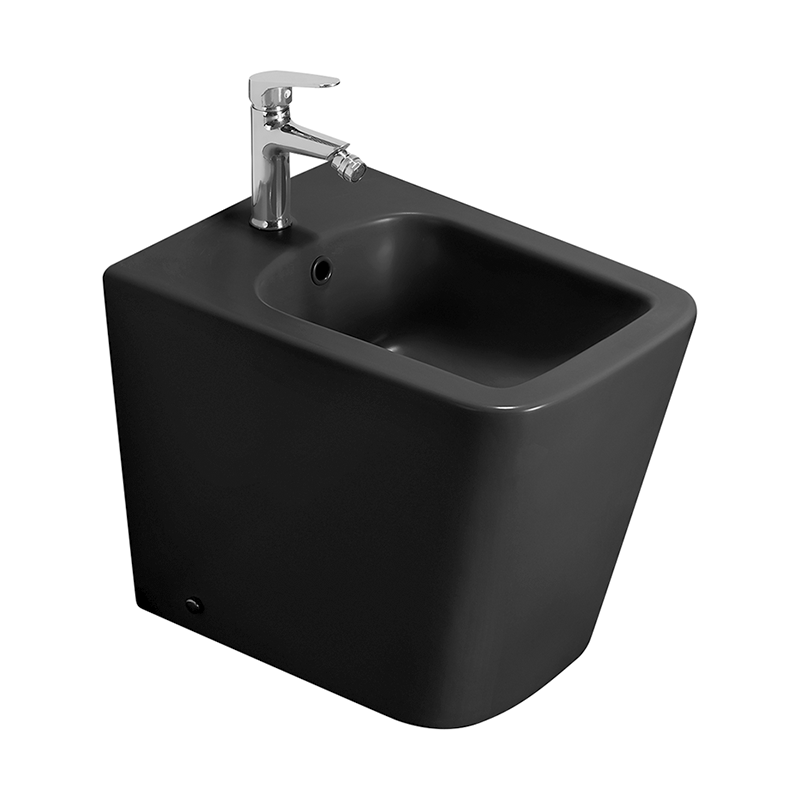Mexen Cube bidet sur pied, noir mat - 36925085