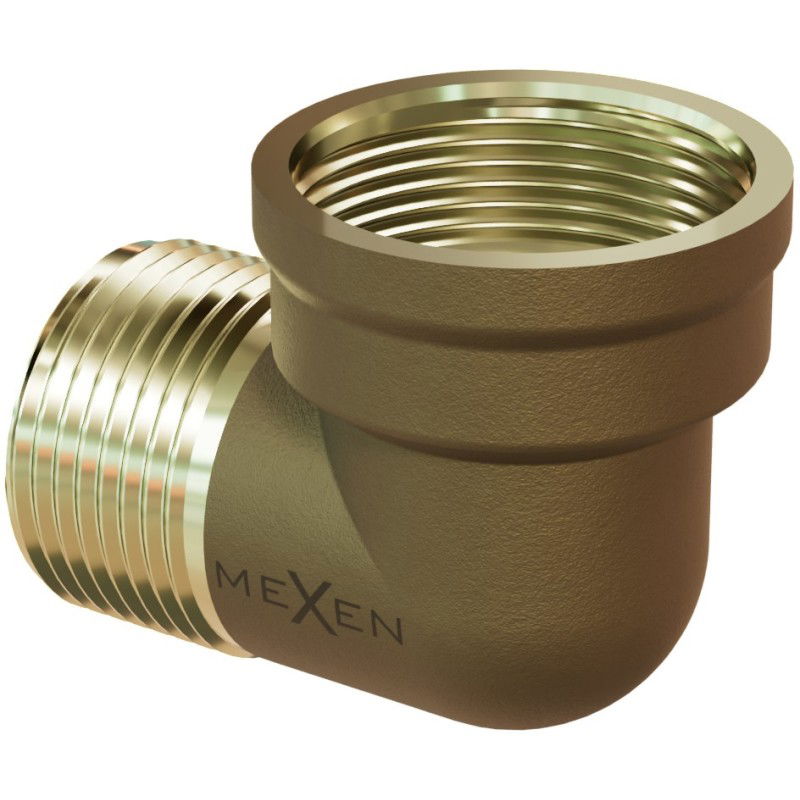 Mexen BRASS coude en laiton 1 M x 1 F - W97410-1010