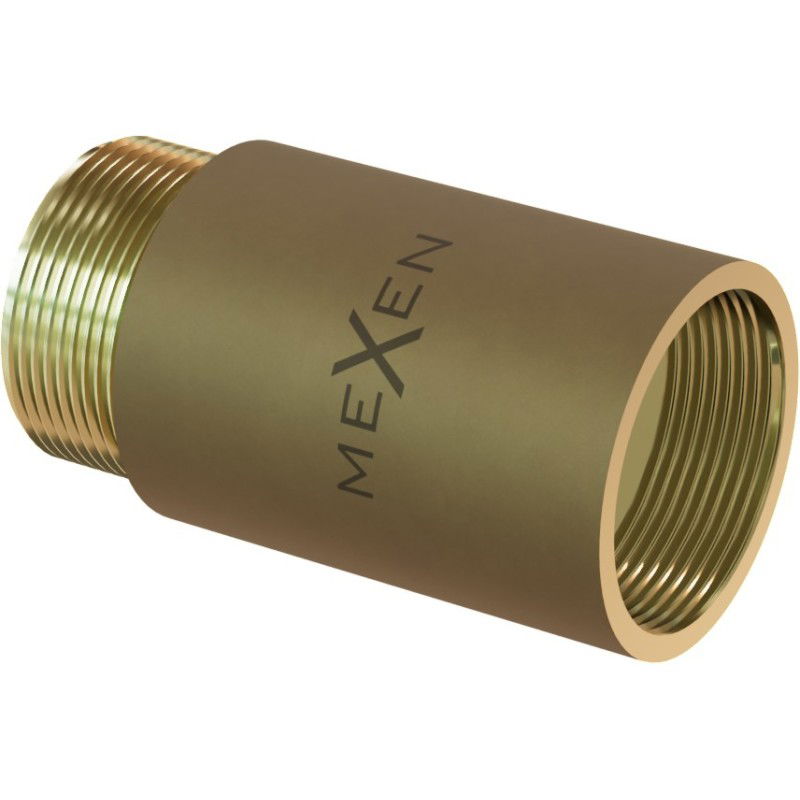 Mexen BRASS extension ronde en laiton 1/2 FF x 1/2 FM, 70 mm - W97415-1212-70