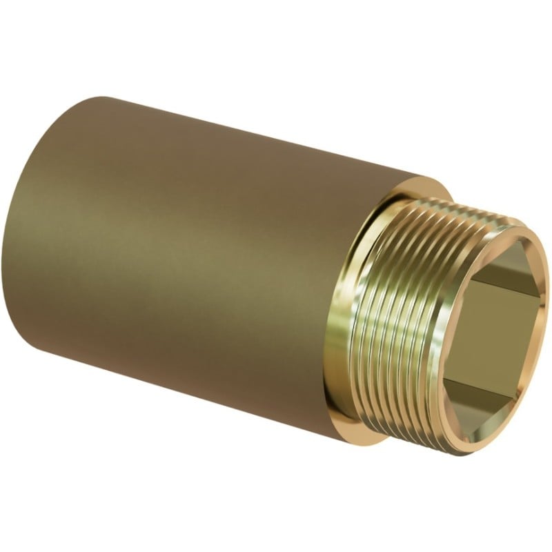 Mexen BRASS rallonge ronde en laiton 3/4 FF x 3/4 MM, 50 mm - W97415-3434-50
