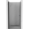 Mexen Pretoria porte de douche pivotante 90 cm, transparent, noir - 852-090-000-70-00