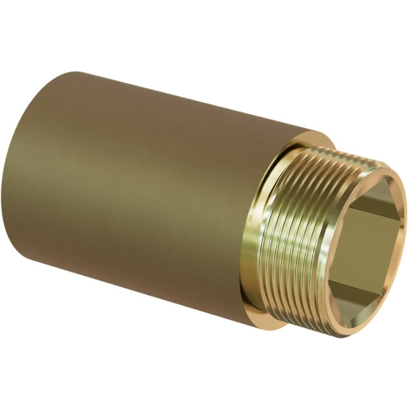 Mexen BRASS rallonge ronde en laiton 1 GW x 1 GZ, 50 mm - W97415-1010-50