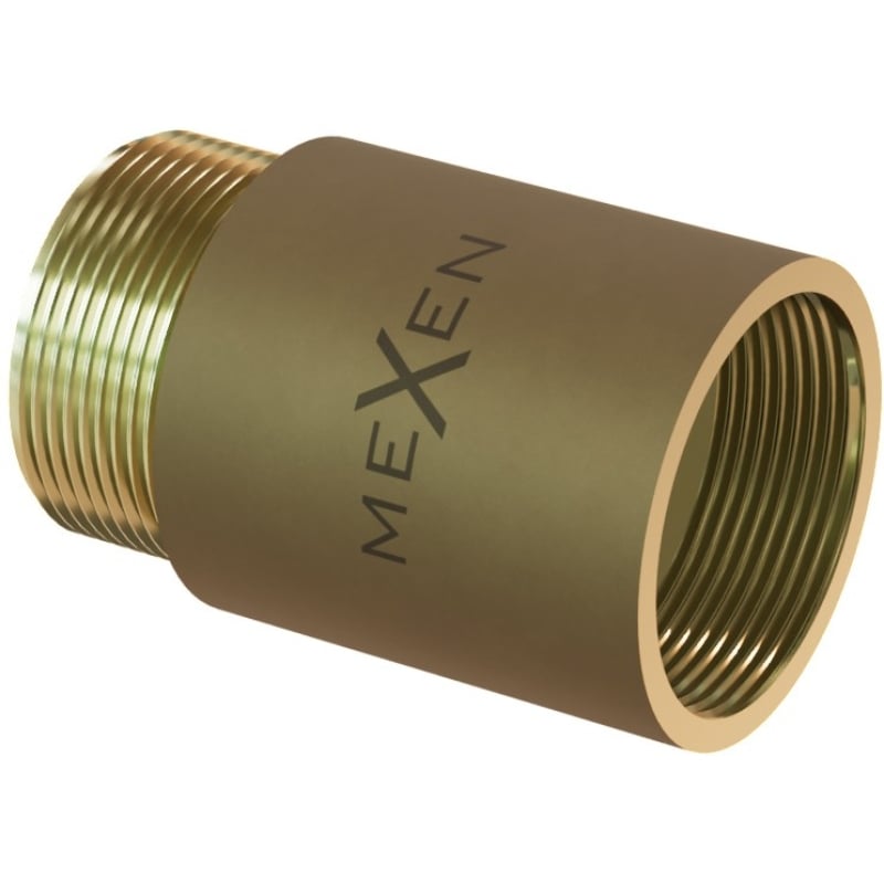 Mexen BRASS extension ronde réductrice en laiton 1/2 FF x 3/8 MF, 10 mm - W97416-1238-10