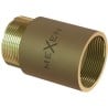 Mexen BRASS extension ronde réductrice en laiton 1/2 FF x 3/8 MF, 10 mm - W97416-1238-10