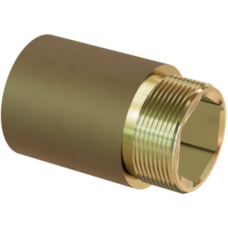 Mexen BRASS extension ronde réductrice en laiton 1/2 FF x 3/8 MF, 10 mm - W97416-1238-10