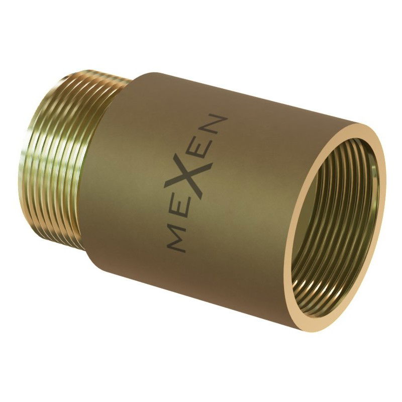 Mexen BRASS rallonge ronde réductrice en laiton 3/4 FF x 1/2 MM, 10 mm - W97416-3412-10